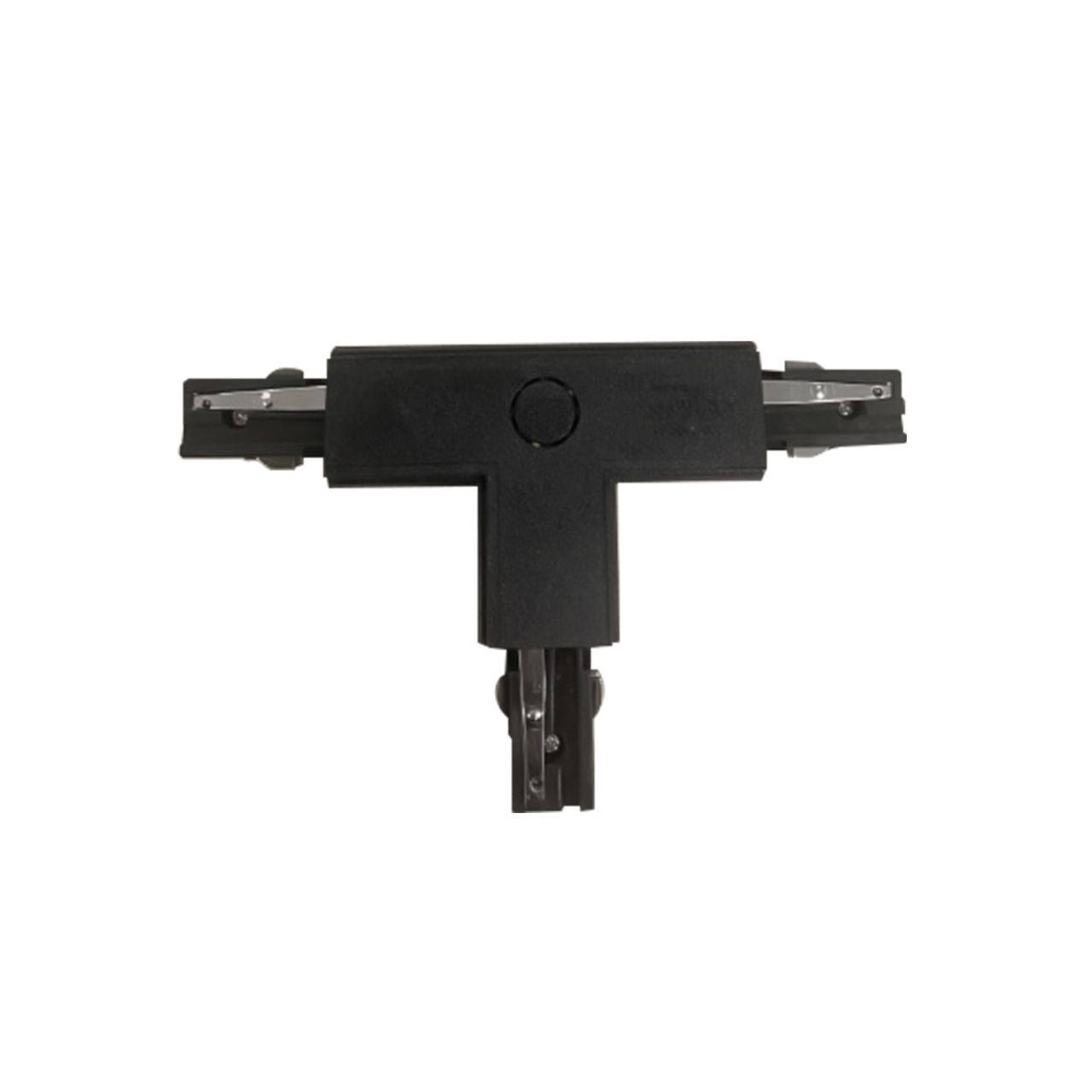 Track Lighting Conector T electric negru din plastic Lacznik Zuma Line