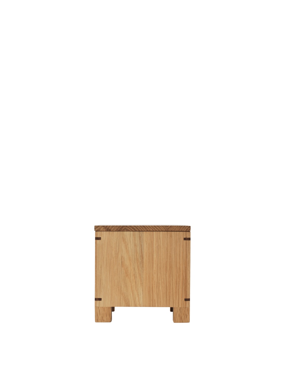 Food Storage Containers Cutie cu capac maro din lemn Bon Garlic Ferm Living