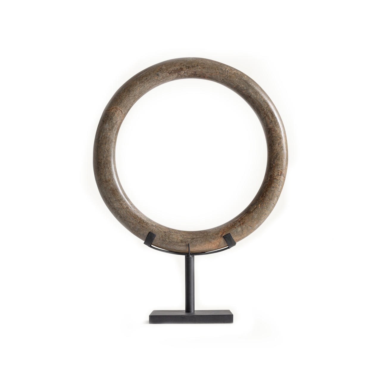 marmura granit travertin.preturi de fabrica Decoratiune maro/neagra din marmura 54 cm Nordic Vical Home