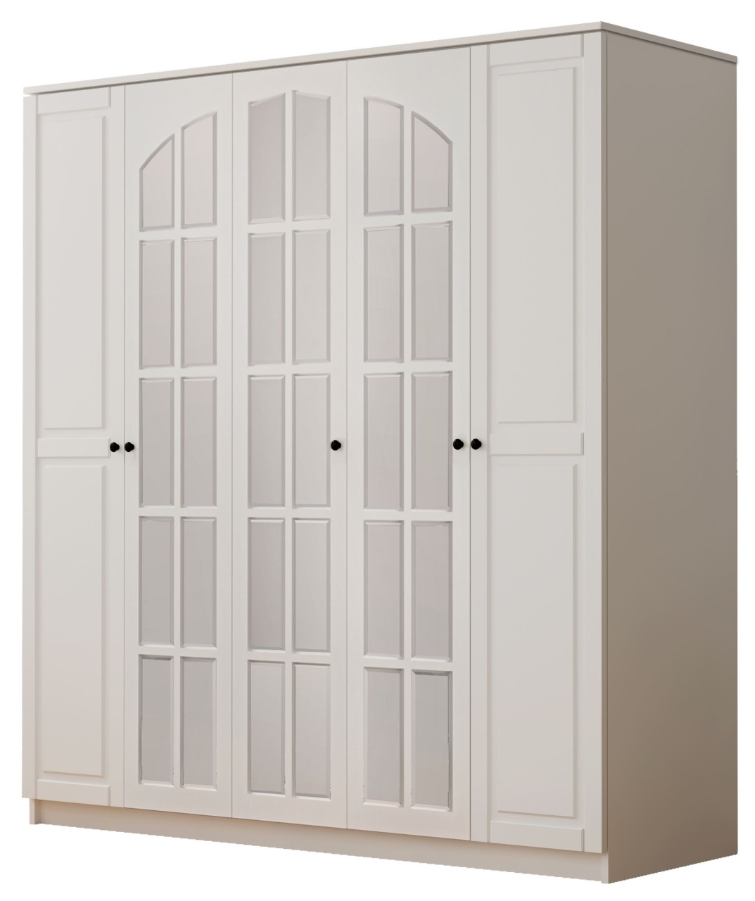 Furniture Dulap alb 210 cm Avera Mirror L The Home Collection