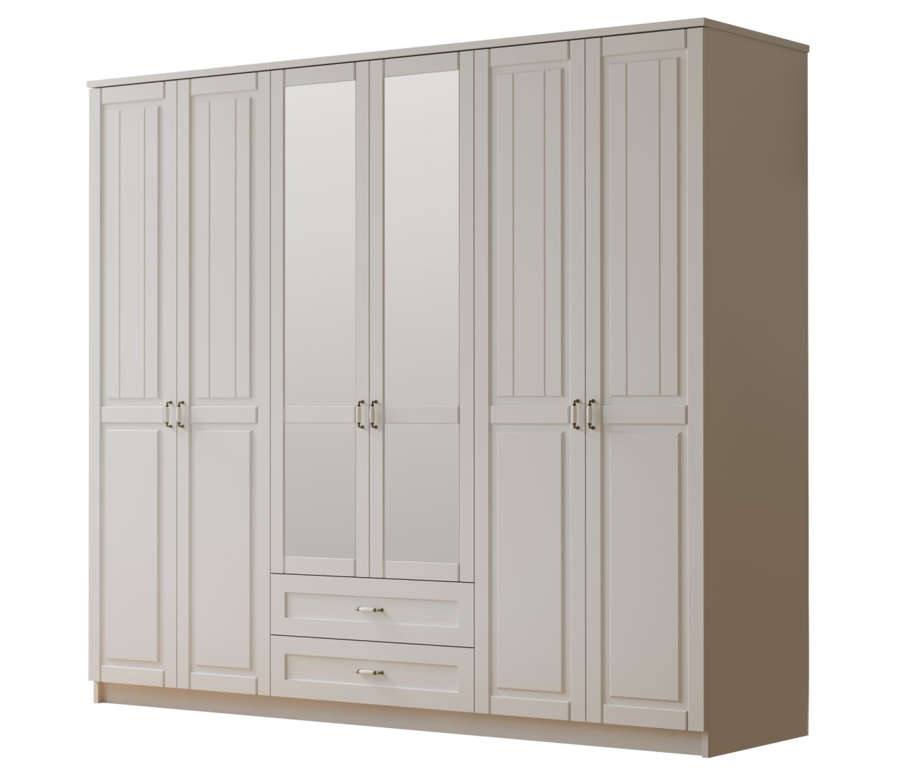 Furniture Dulap alb 210 cm Reba XL The Home Collection