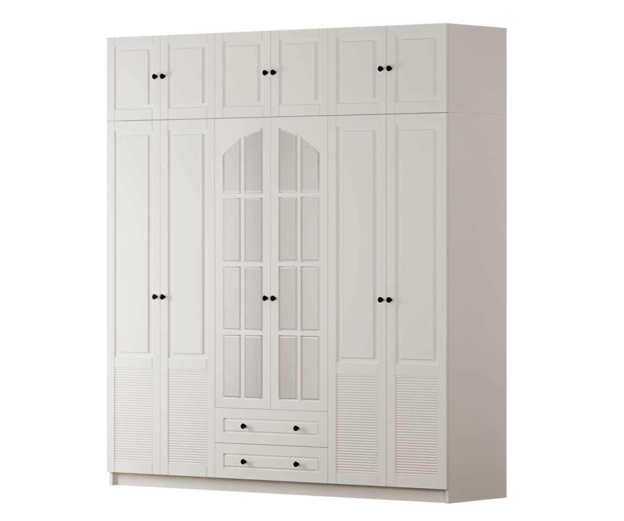Furniture Dulap alb 240 cm Doa XL The Home Collection