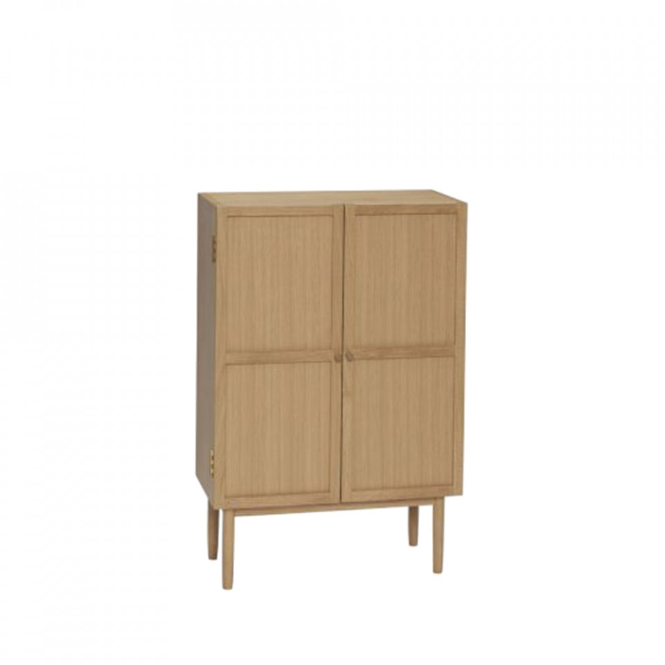 Furniture Dulap maro din lemn 90 cm Candour Hubsch