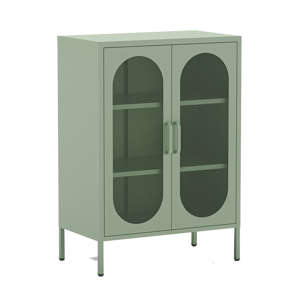 Buffets & Sideboards Dulap verde menta din metal 100 cm Diora Quiet Object