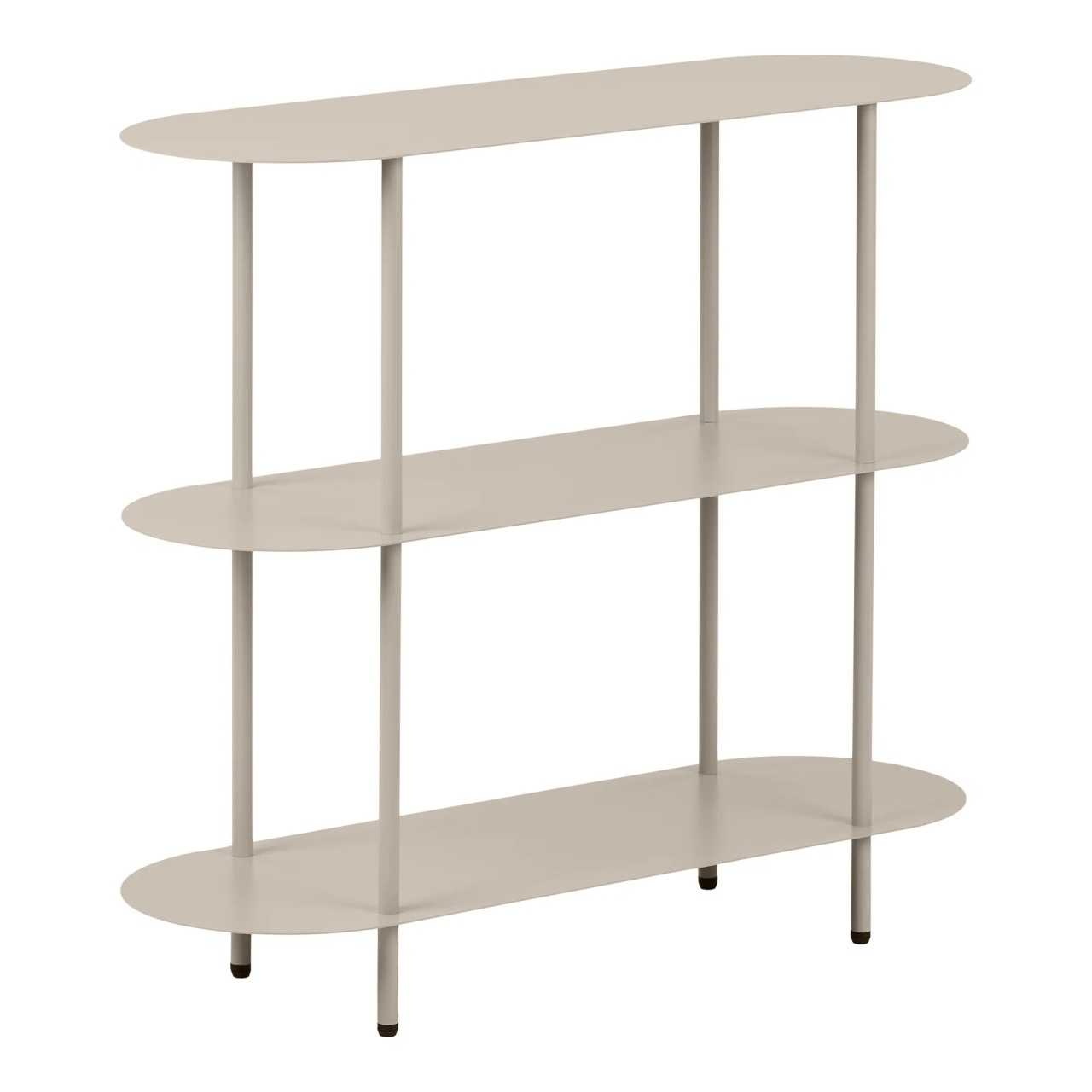 Shelving Etajera bej din metal 91 cm Rieti House Nordic