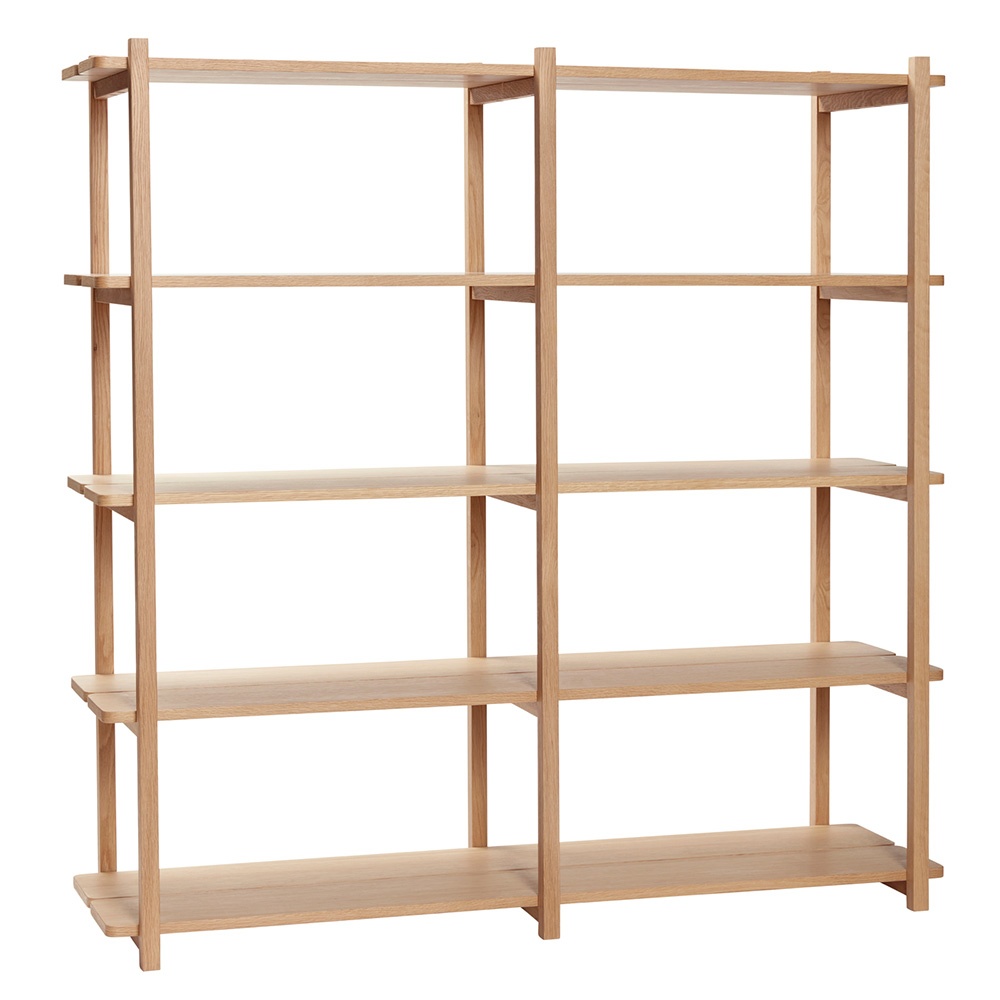 Shelving Etajera maro din lemn 150 cm Mason Hubsch
