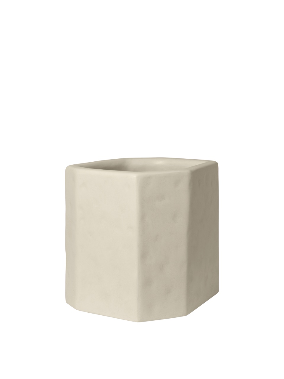 ornamente de grădină din ciment Ghiveci ivoriu din ciment 33x35 cm Staffa Ferm Living