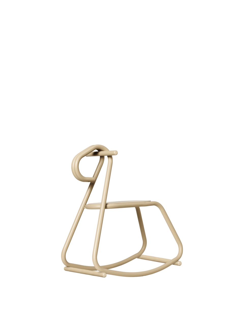 Riding Toys Jucarie balansoar crem din metal Lussi Ferm Living