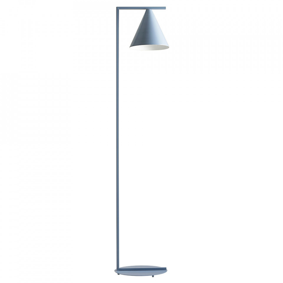Quiet Object Lampadar albastru din metal 165 cm Form Quiet Object