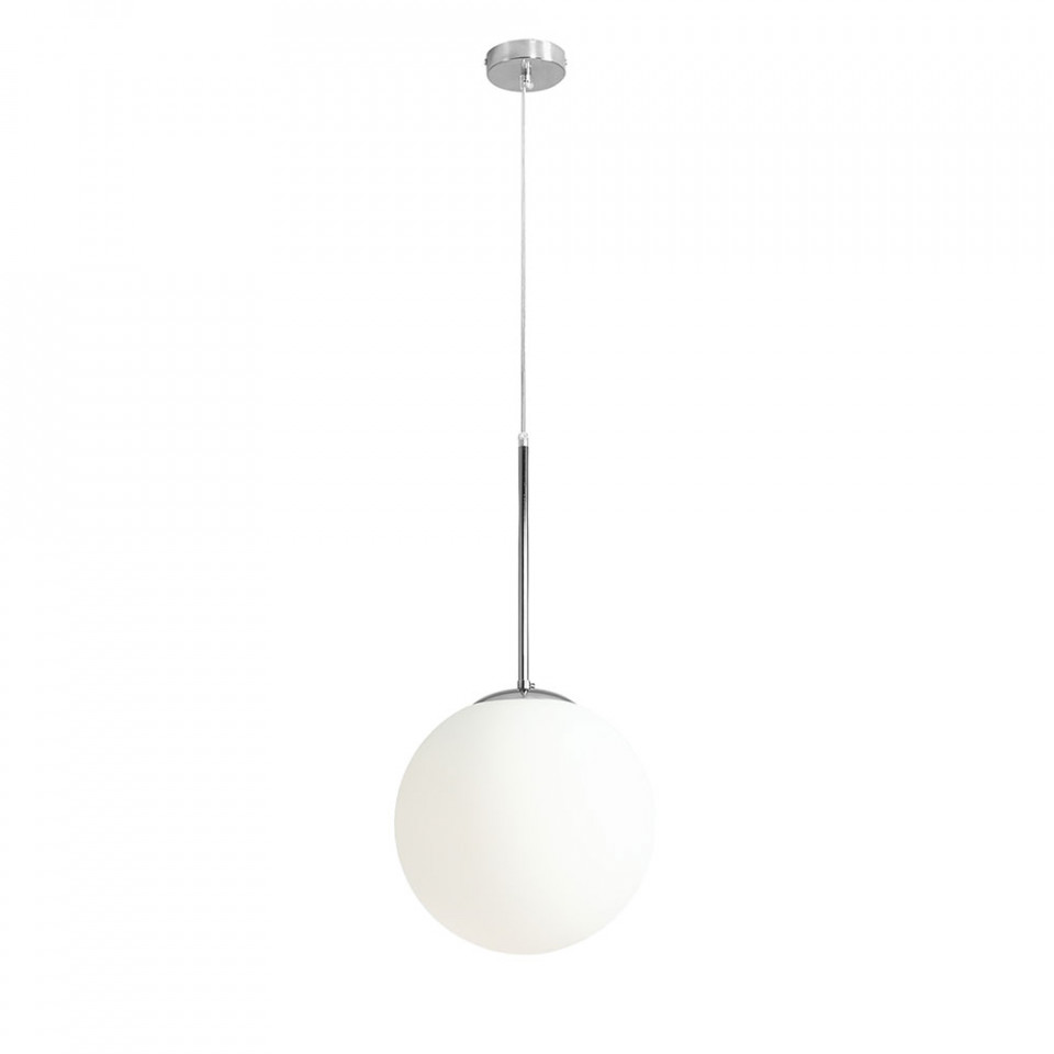 Quiet Object Lustra alba/argintie din sticla Bosso Medium Quiet Object