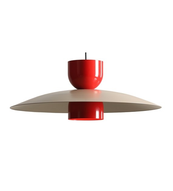 Lighting Fixtures Lustra bej/rosie din metal Nutta Aldex