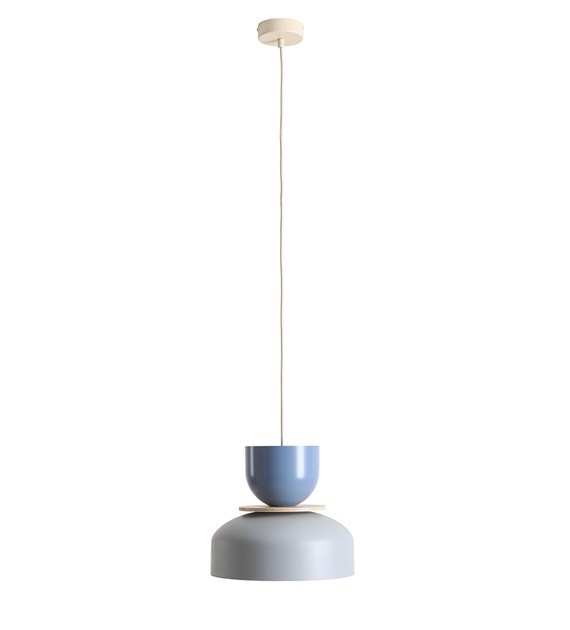 Quiet Object Lustra gri/albastra din metal Uto Quiet Object