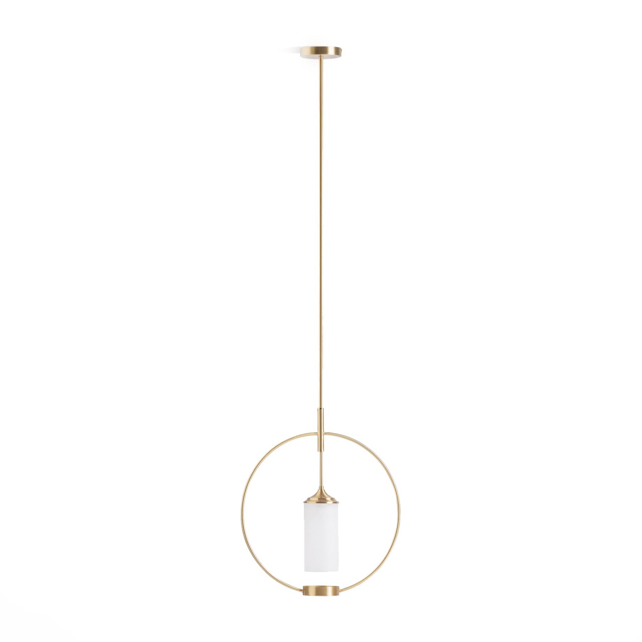 lustra dormitor Lustra ivorie/aurie din sticla Samha Vical Home