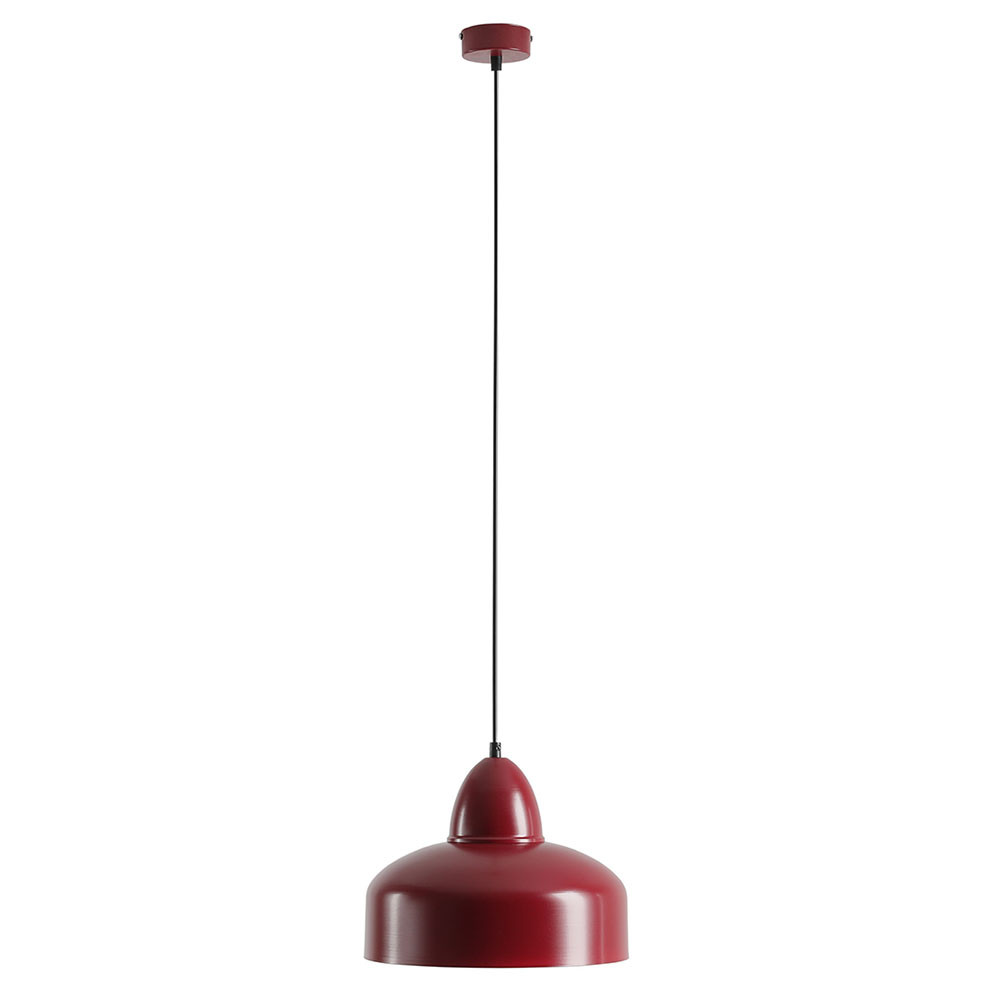 Quiet Object Lustra rosu vin din metal Como Quiet Object