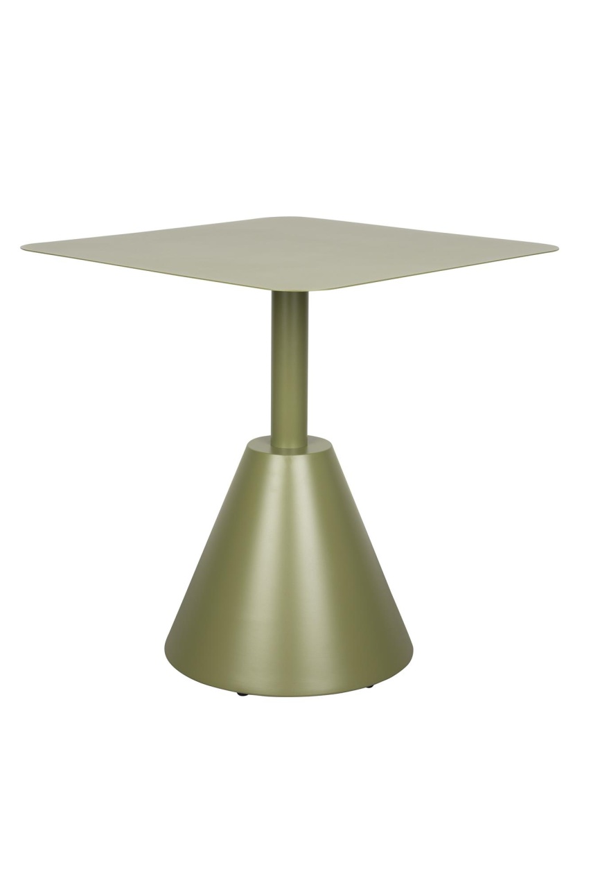 Outdoor Furniture Masa bistro exterior verde din metal 70x70 cm Fabby The Home Collection