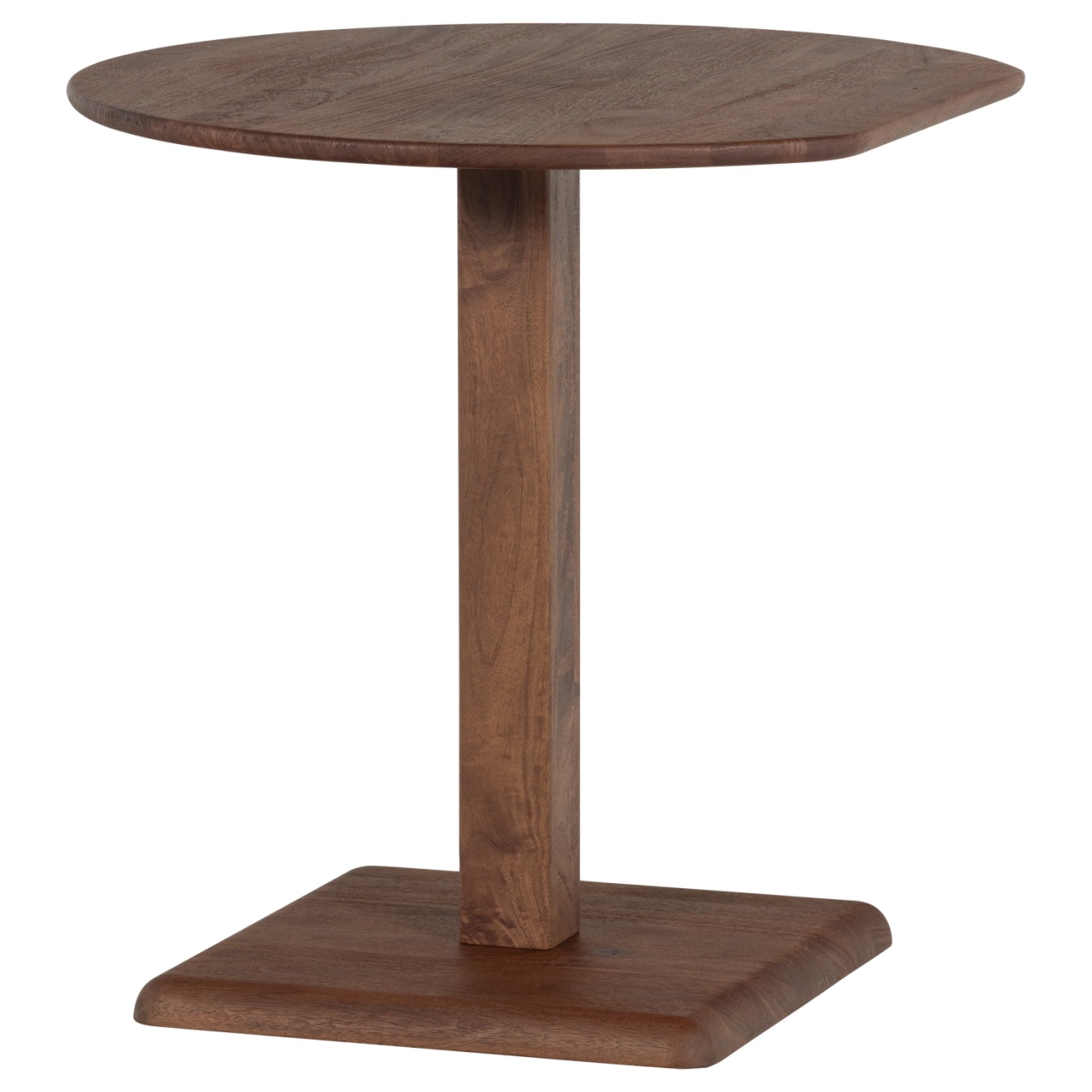Kitchen & Dining Room Tables Masa bistro maro din lemn 73x79 cm Feno Woood