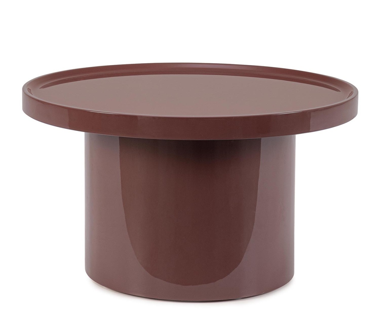 Tables Masa de cafea maro caramiziu 70 cm Otilia Bizzotto