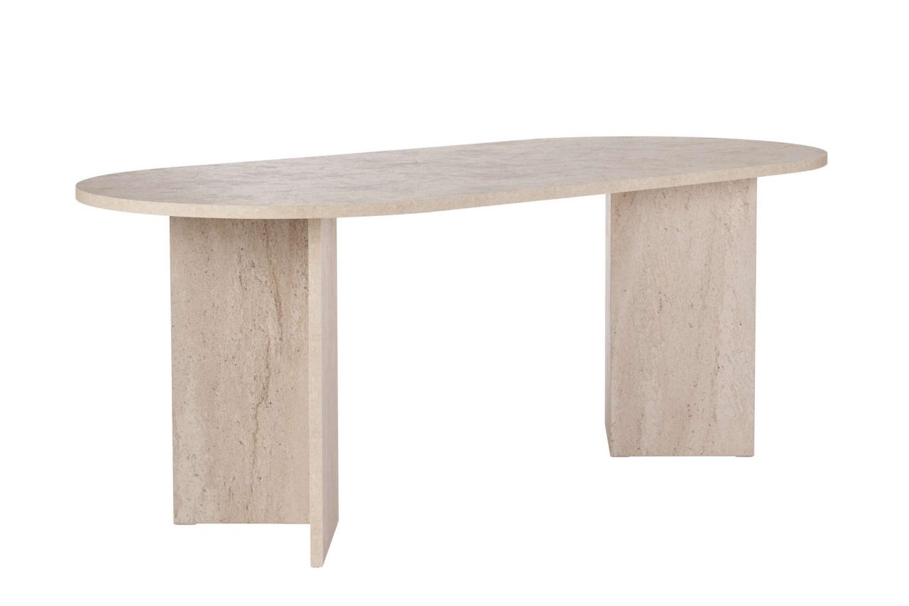 mobila dining Masa dining bej 90x200 cm Sabella Nordure