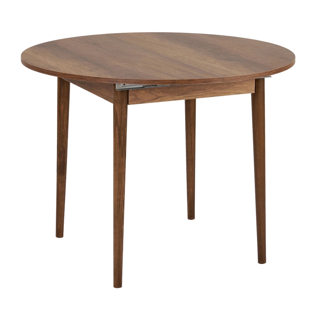 masa ovala extensibila Masa dining extensibila maro inchis 100(131) cm Viona Nordure