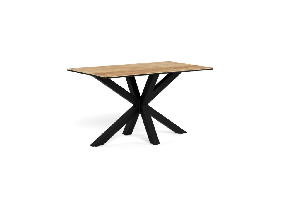 Kitchen & Dining Room Tables Masa dining maro/neagra din ceramica 80x135 cm Heaven Actona Company