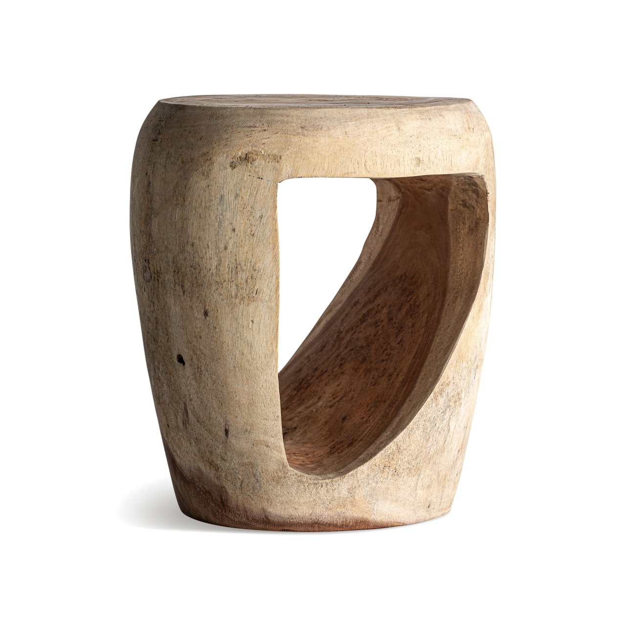 fotoliu masatto Masa laterala maro din lemn 39 cm Krania Vical Home