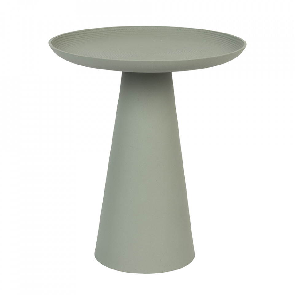 Quiet Object Masa laterala verde din metal 40 cm Ringar Quiet Object