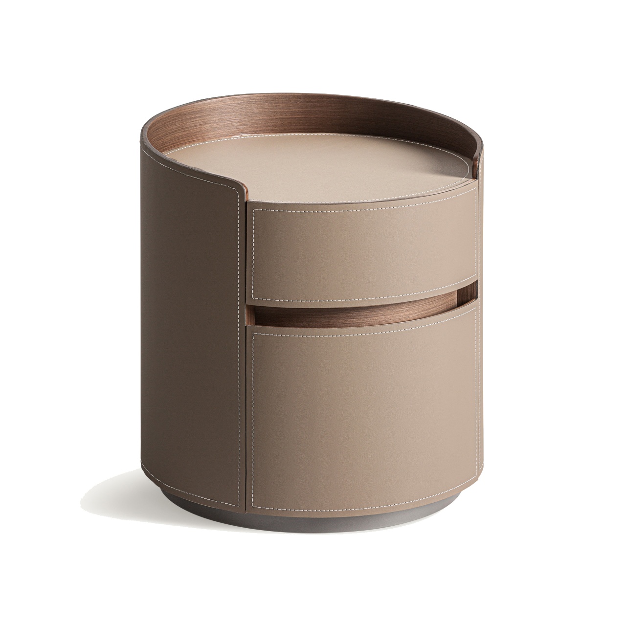 Nightstands Noptiera bej din piele ecologica Kandern Vical Home