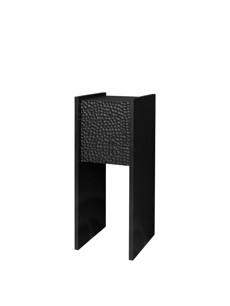 Storage Cabinets & Lockers Noptiera neagra din lemn Scarni Pedestal Ferm Living