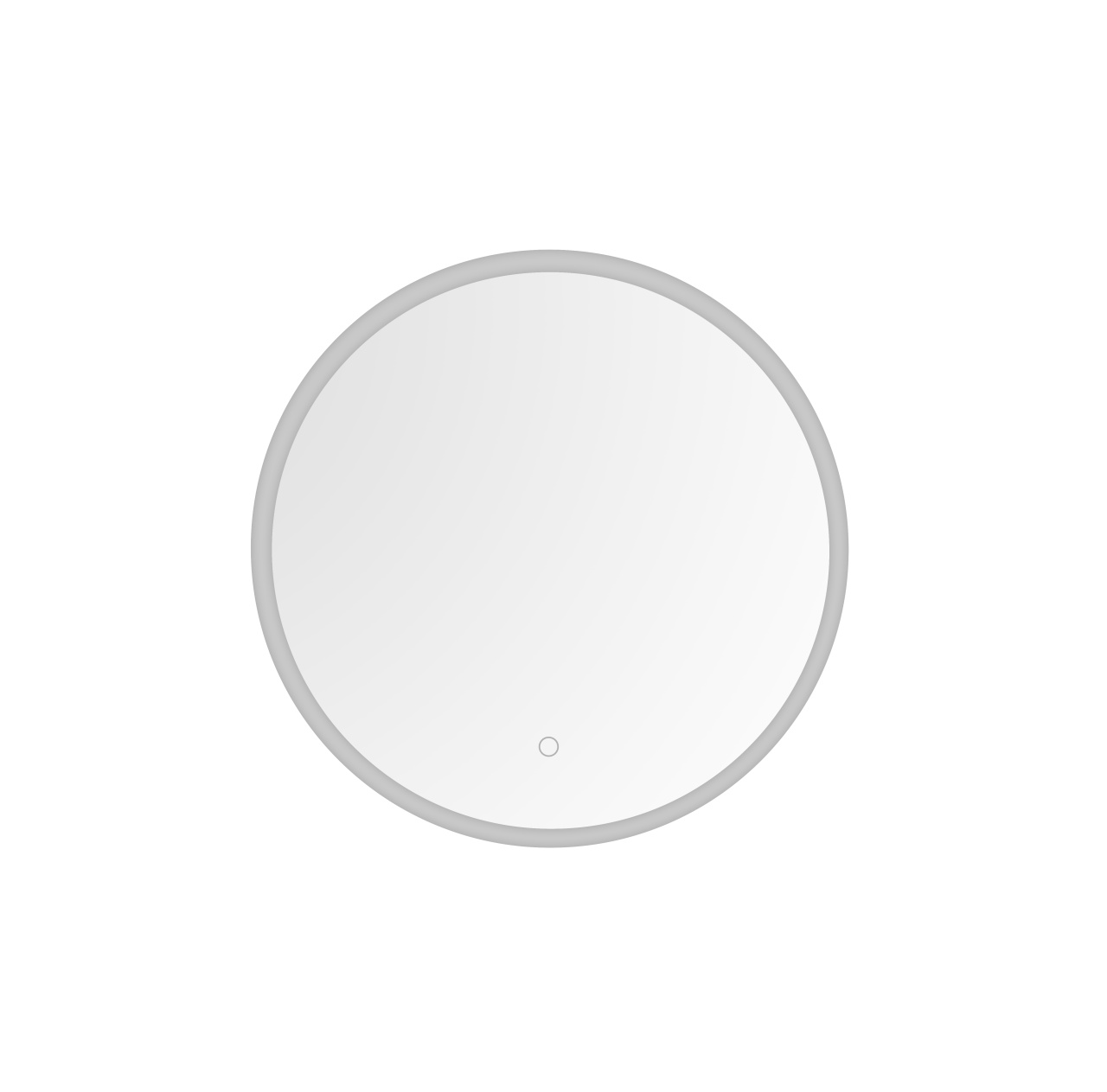 Mirrors Oglinda cu LED rotunda argintie din sticla 60 cm Chandelier Zuma Line