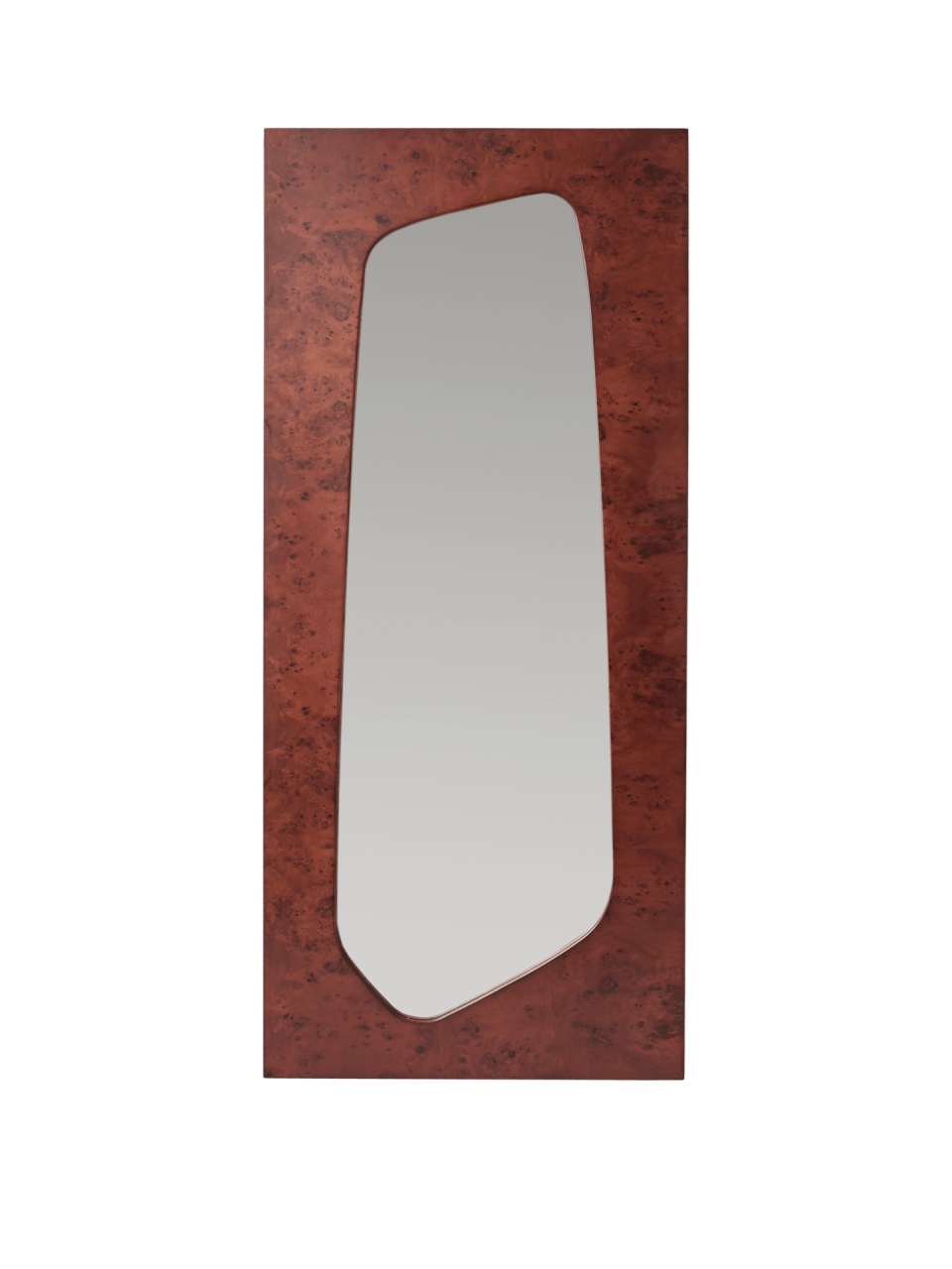 Mirrors Oglinda dreptunghiulara maro din sticla 55x135 cm Folia Ferm Living