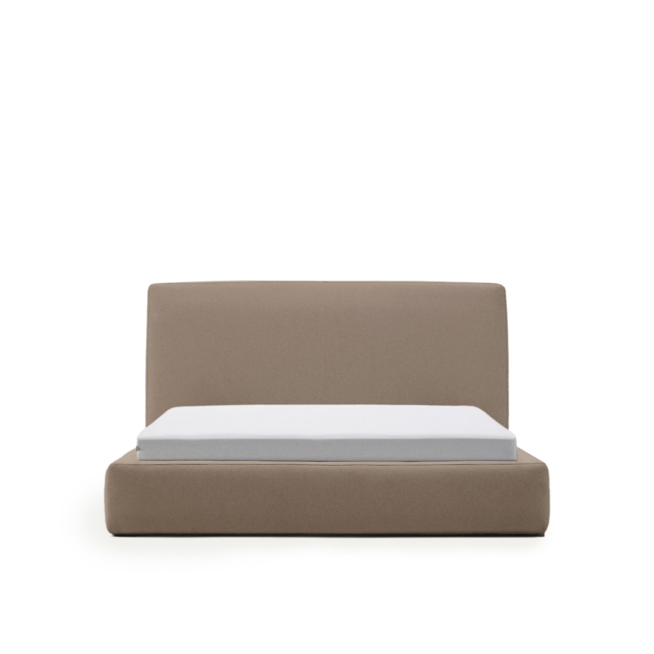 Beds & Accessories Pat maro din lemn 160x200 cm Blok Kave Home