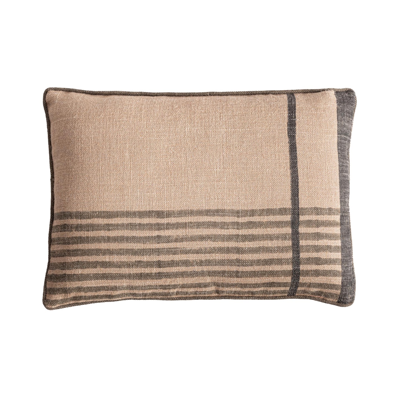 fotoliu Perna dreptunghiulara bej/maro din fibre naturale 40x60 cm Nagore Vical Home