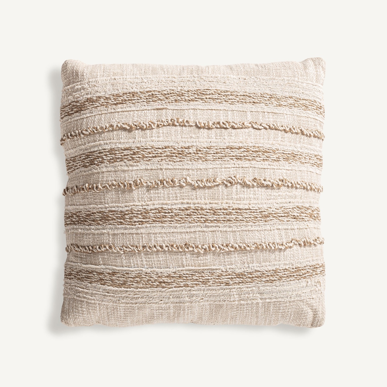 candelabre dormitor Perna patrata alba din bumbac 45x45 cm Alva Vical Home