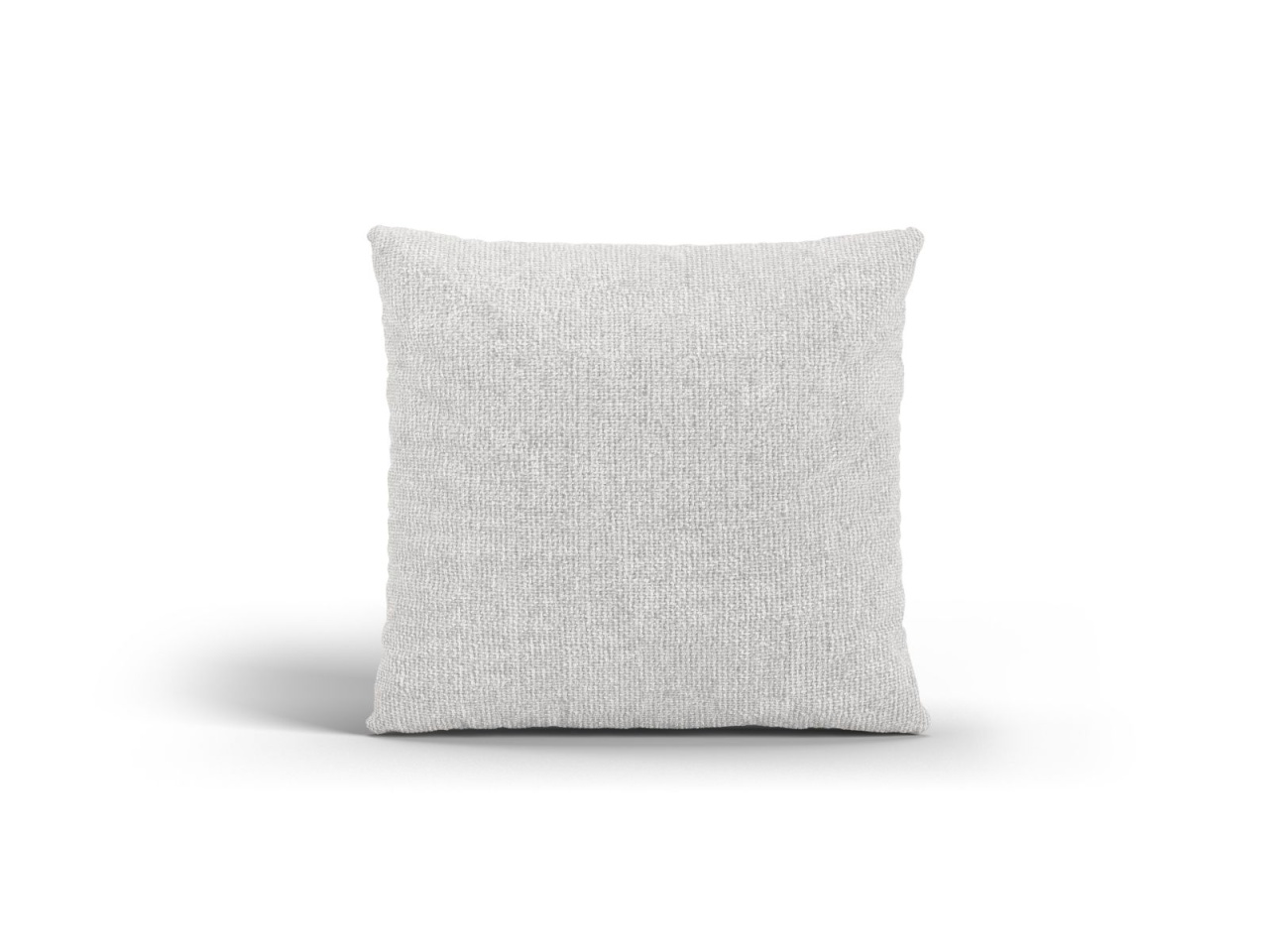 hawkers classic rounded Perna patrata argintie din textil 50x50 cm Classic Eden Chenille Micadoni