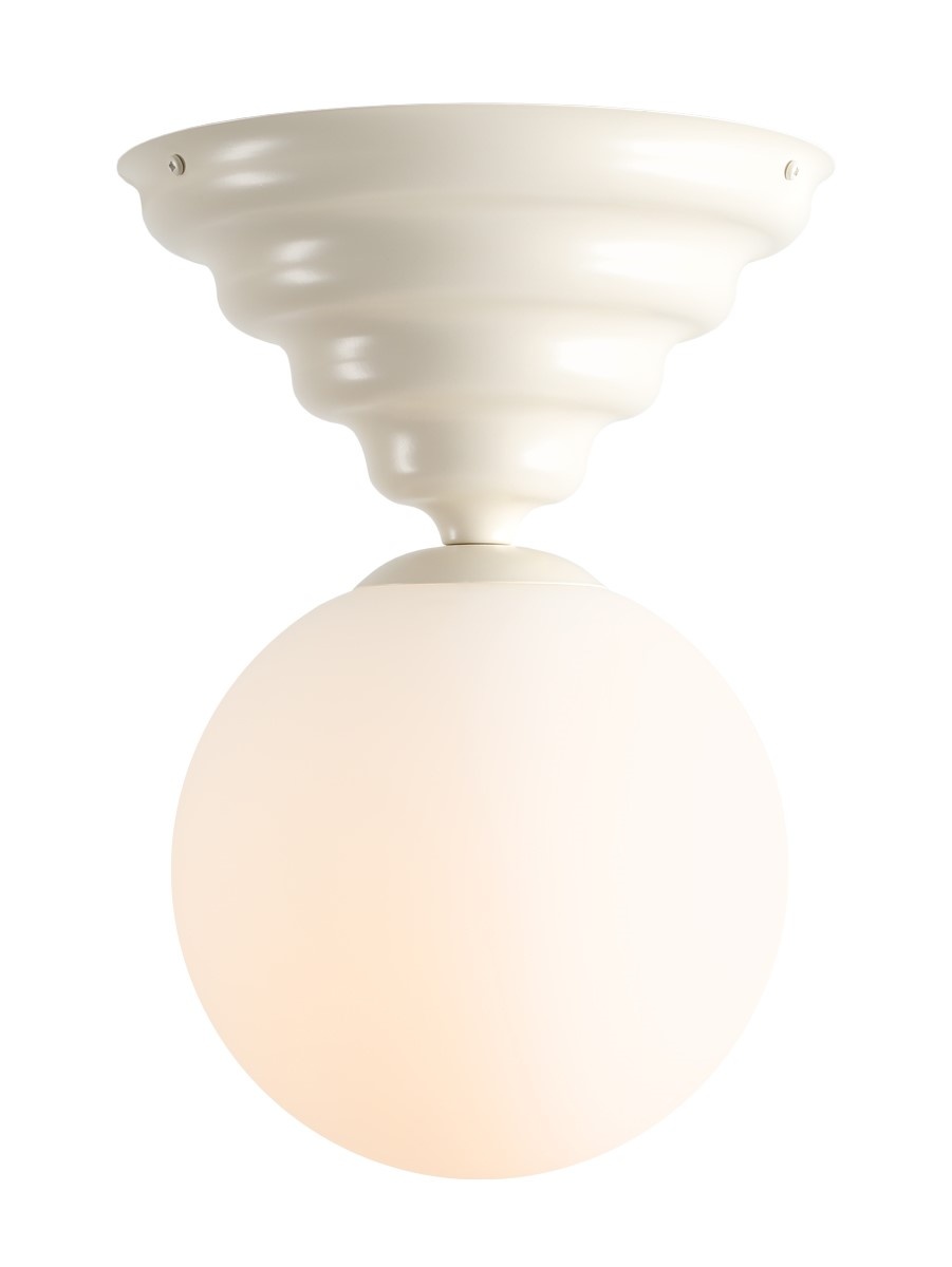 Lighting Fixtures Plafoniera crem din metal Fala Large Aldex