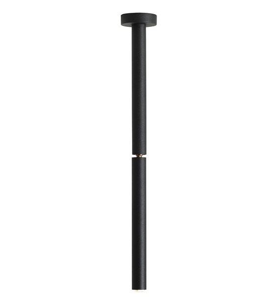 Quiet Object Plafoniera neagra din metal Stick S Quiet Object