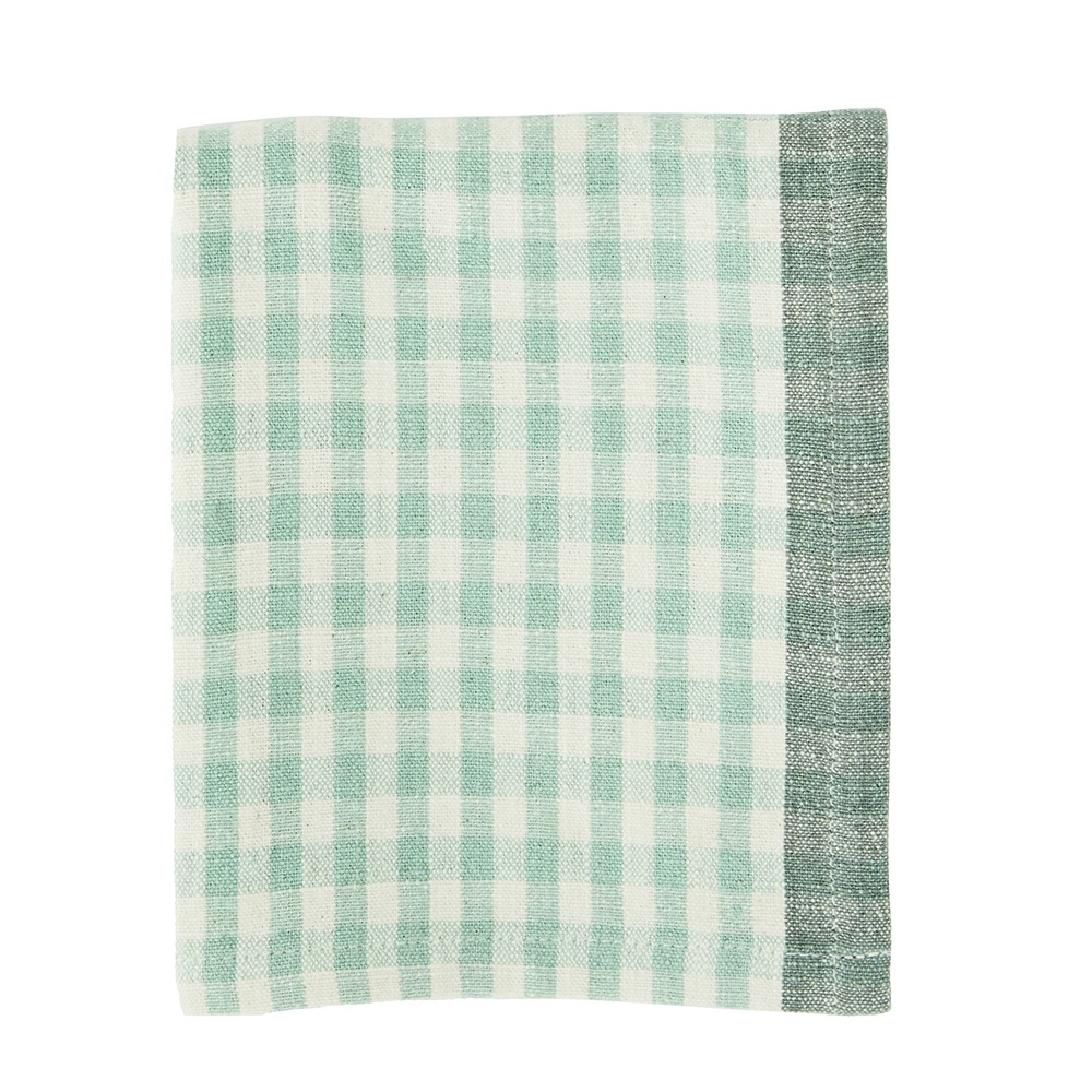 Kitchen Towels Prosop bucatarie alb/verde din bumbac 45x70 cm Mavis Madam Stoltz