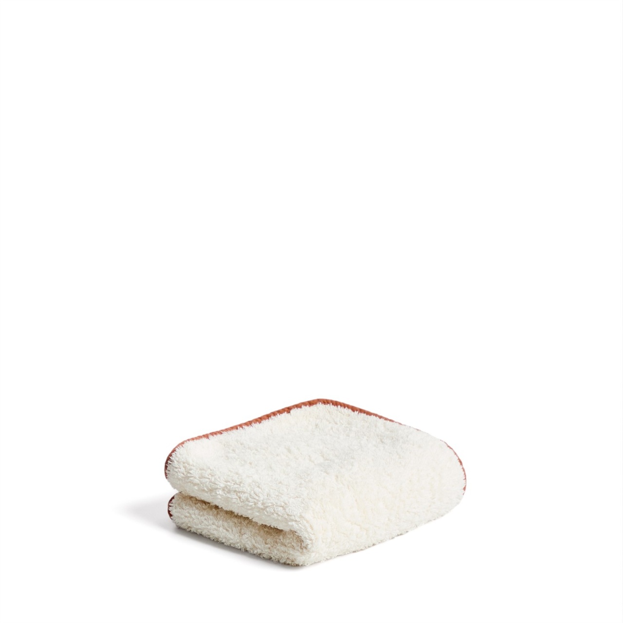 Towels Prosop crem/portocaliu din bumbac 30x50 cm Sedora Kave Home