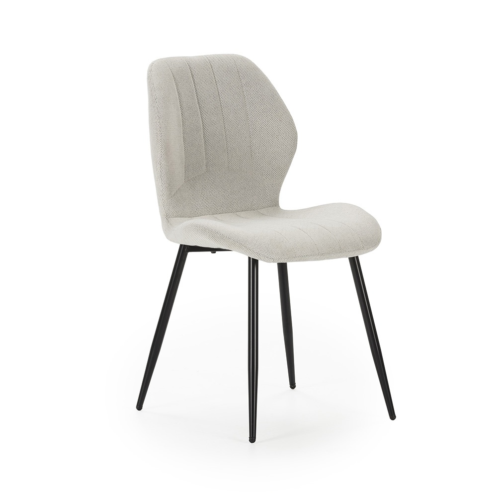 Quiet Object Scaun dining alb din textil Milu Quiet Object