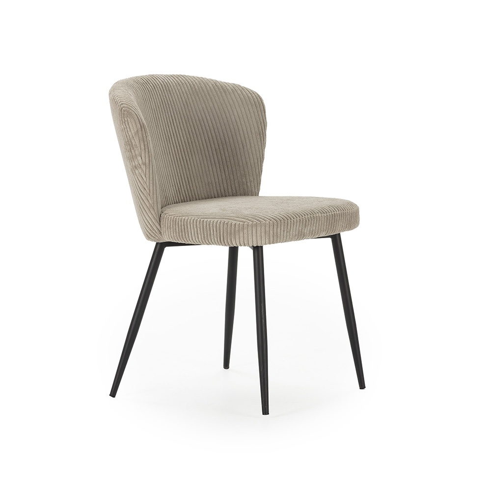 Quiet Object Scaun dining bej din textil Megan Quiet Object