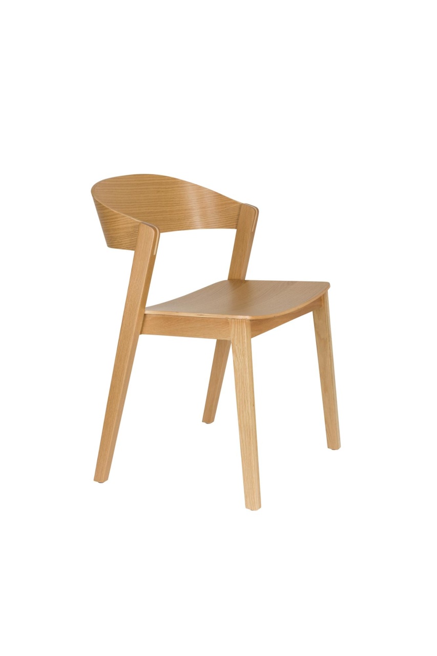Quiet Object Scaun dining maro din lemn Wooz Quiet Object