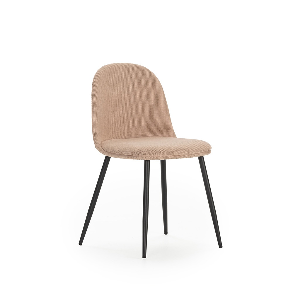 Quiet Object Scaun dining roz deschis din textil Malila Quiet Object