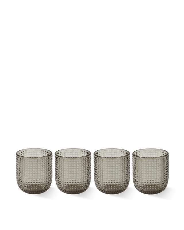 set pahare apa Set 4 pahare gri deschis din sticla 300 ml Rooftop Pols Potten