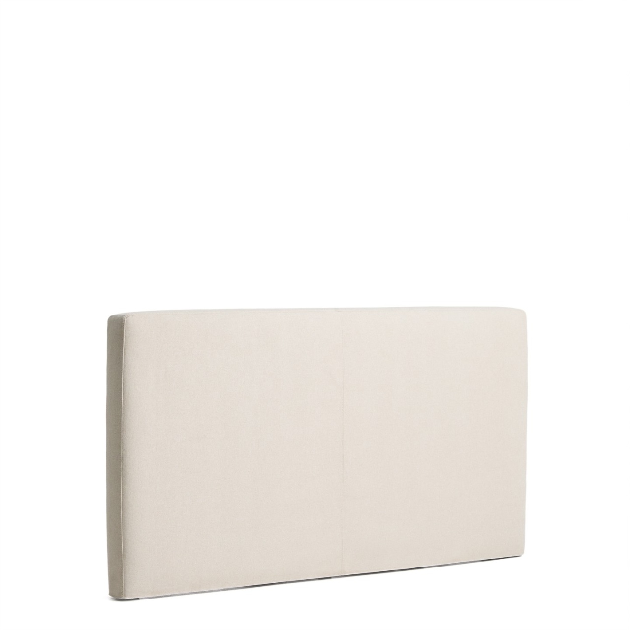 Tablie pat ecru din textil 205 cm Blok Kave Home