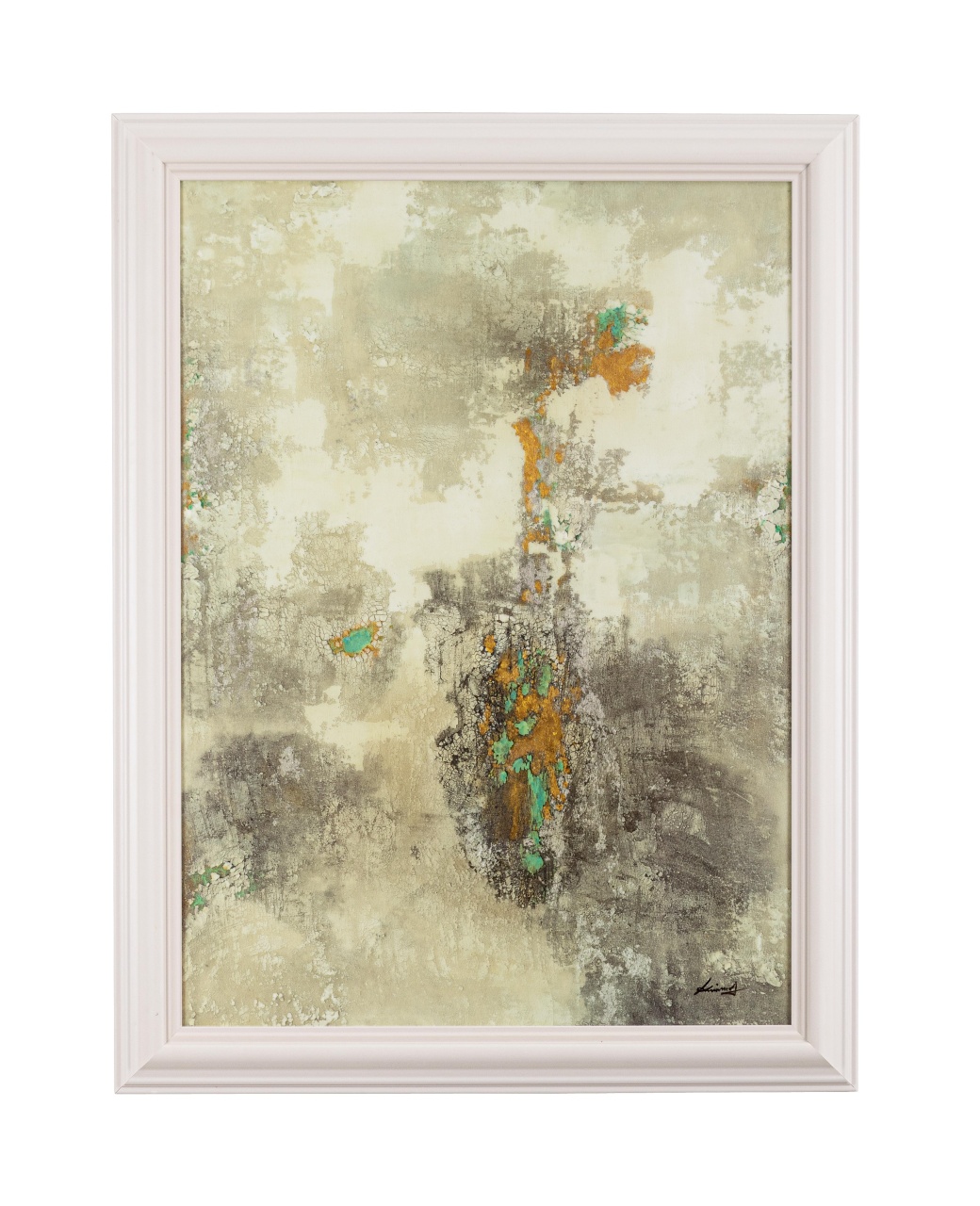 Posters, Prints, & Visual Artwork Tablou multicolor din fibre naturale 80x110 cm Bold 834 Bizzotto