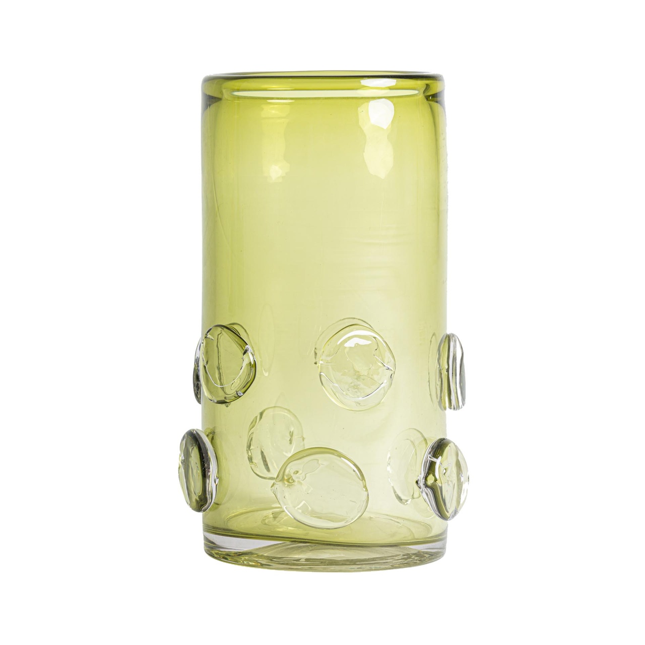 hol Vaza verde din sticla 25 cm Kio Vical Home