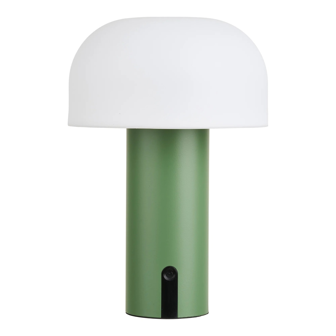 Lamps Veioza alba/verde din metal 22 cm Soham House Nordic