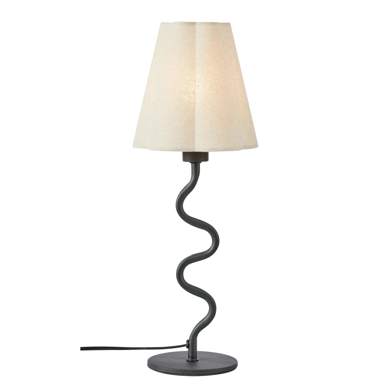 MARKSLÖJD Veioza neagra/bej din metal 41 cm Veya Markslojd