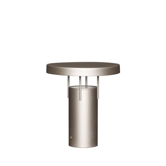 veioza Veioza portabila bej nisipiu din metal 28 cm BringMe Hubsch