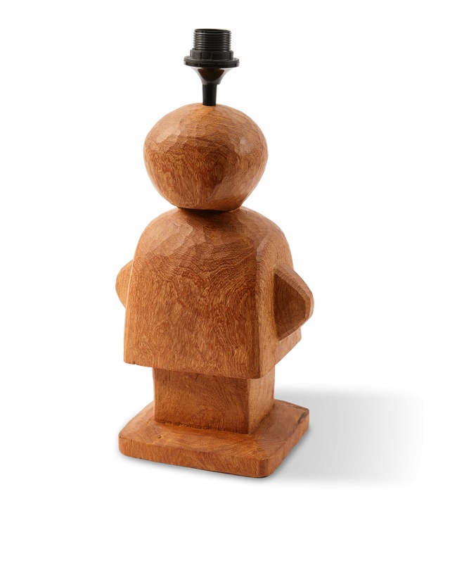 Lamps Baza pentru veioza maro din lemn 37cm Figure Pols Potten